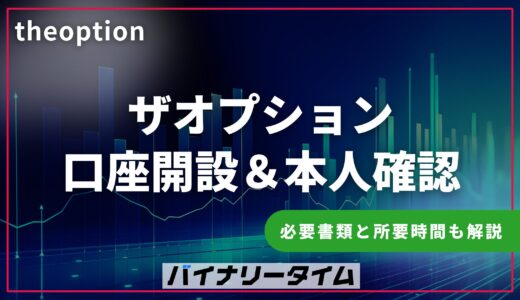 ザオプション 口座開設 本人確認